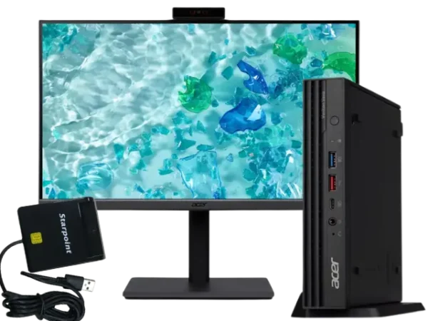 Pack ordenador oficina con lector DNI – Acer Veriton + Monitor 27" | Kit Digital
