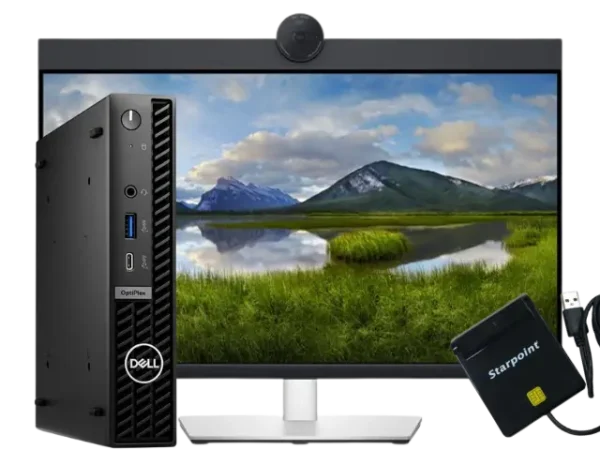 Pack Dell OptiPlex 7020 Micro + Monitor 23,8” + Lector DNI – Intel i5, 16GB, 512GB SSD, Win 11 Pro